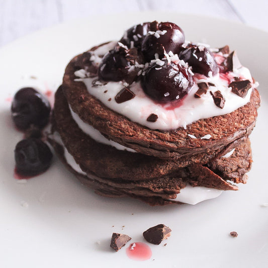 Cherry Ripe Pancakes