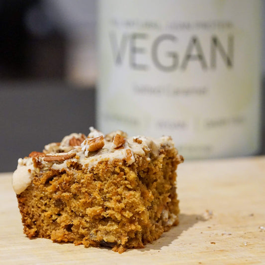 Josh's super protein carrot cake with protein icing